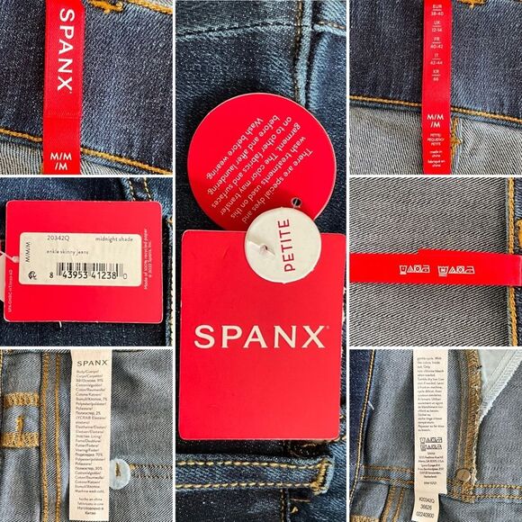 Blue Petite Pull-on Skinny Jeans MP FLAWED - Picture 3 of 8